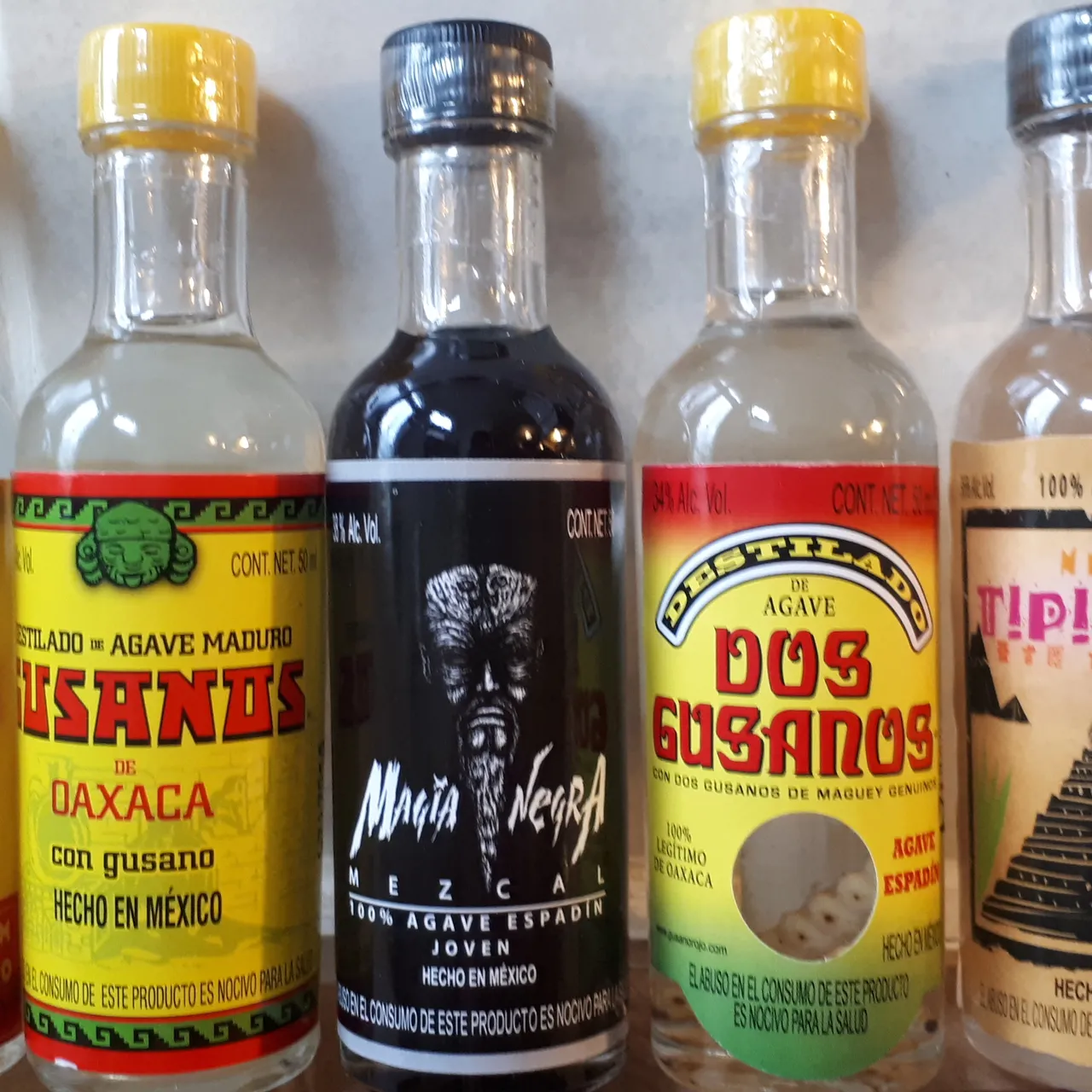 Mexican Tequilas + Mezcales -- Never opened photo 1