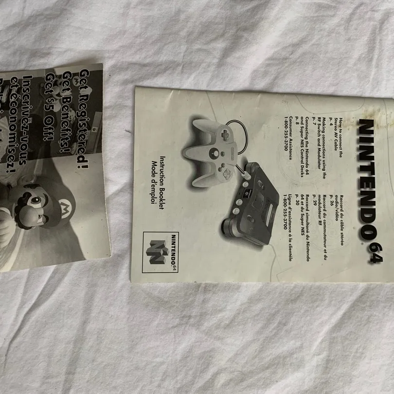 Nintendo 64 Box And Manual photo 4