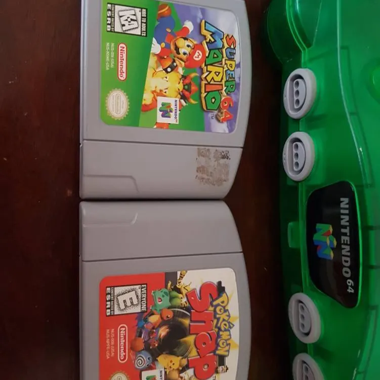 Nintendo 64 - Jungle Green photo 4