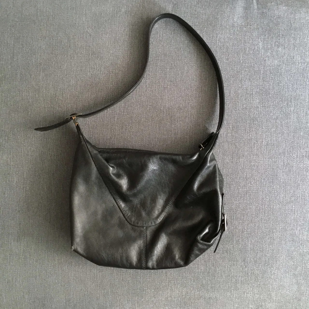 Black Leather Handbag photo 1