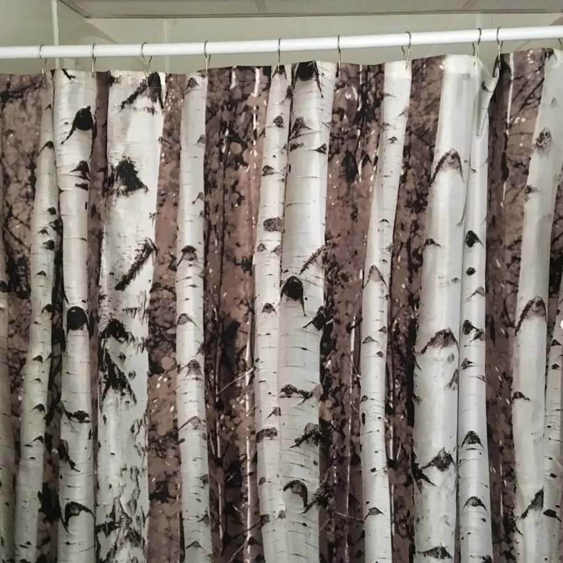 Birch Design Shower Curtain photo 1