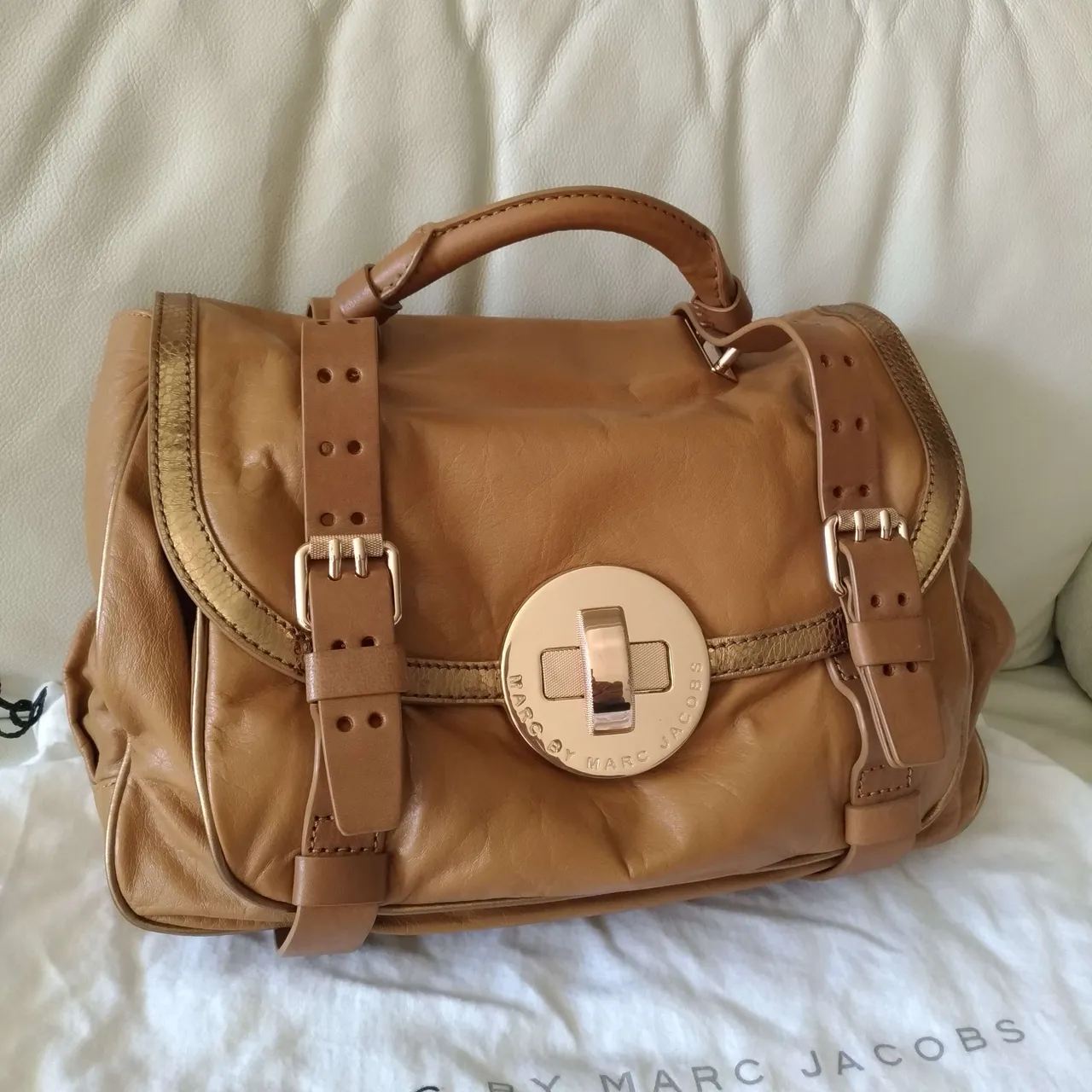 MARC By MARC JACOBS Leather Satchel photo 1
