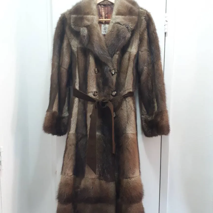 Vintage Fur Coat - Small photo 1