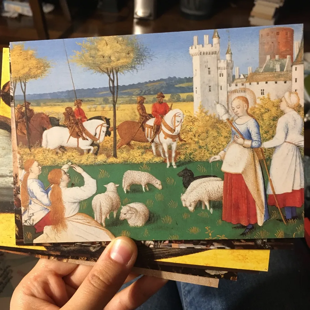 Blank Cards With Classic Paintings photo 4