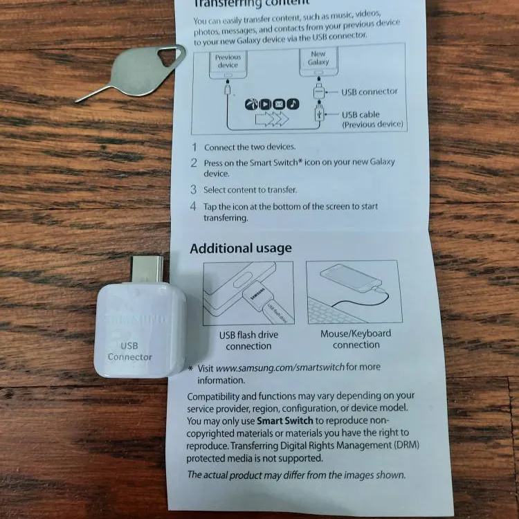 Phone Transfer Kit (USB Connector,  Sim Card Instrument) photo 1