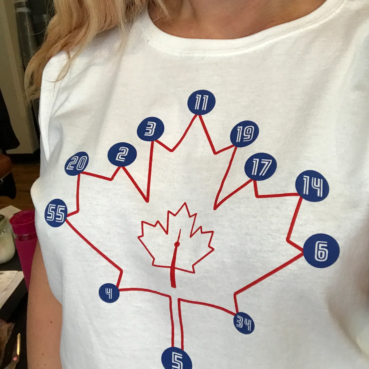 Canada/Blue Jays Unofficial Canada Day 2017 tee Mens Women's photo 3
