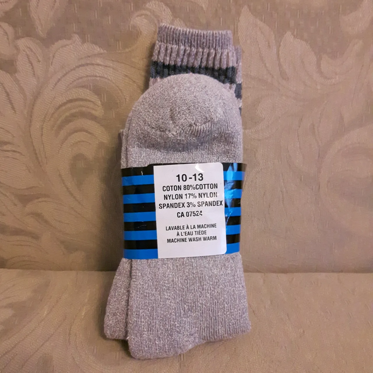 Two pairs of grey socks (new) photo 1
