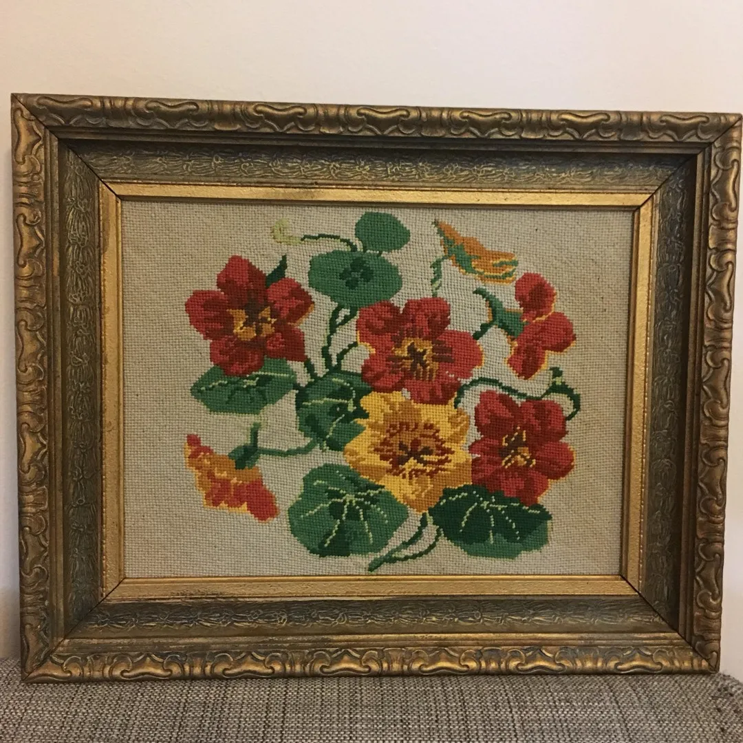 Vintage Floral Wall Art photo 1