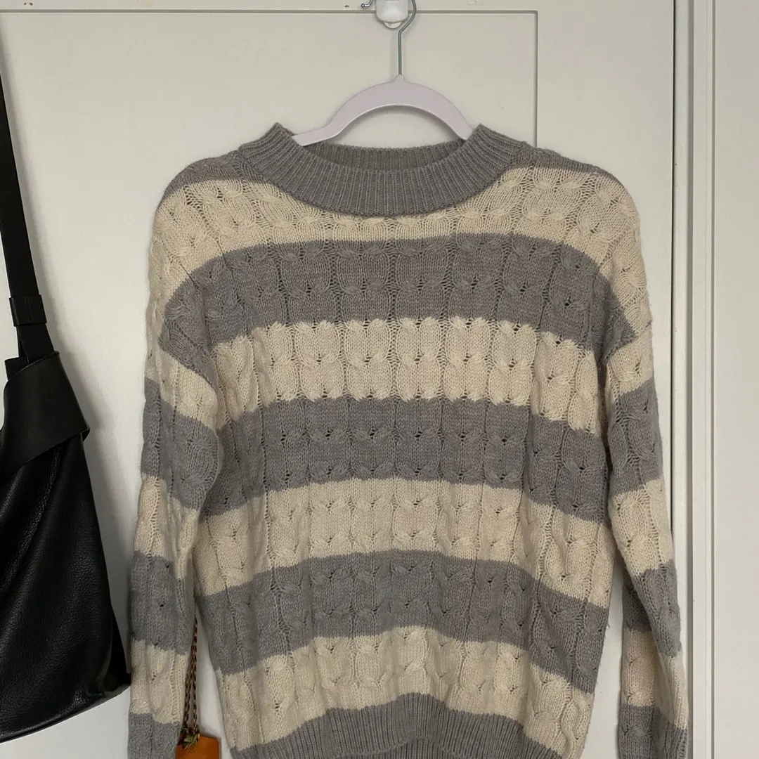 Mango Stripe Sweater Small (worn once) photo 3