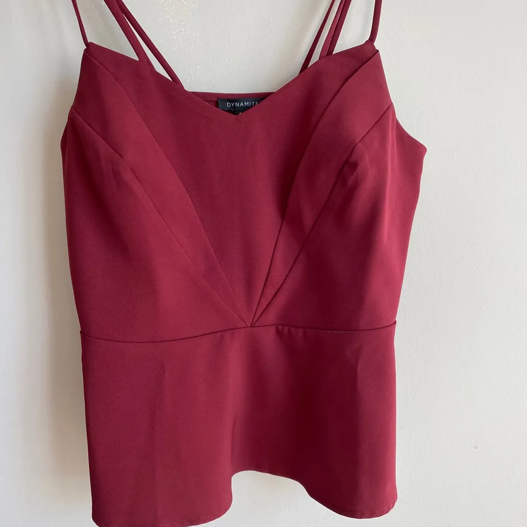 Dynamite Red Top Size Small photo 1