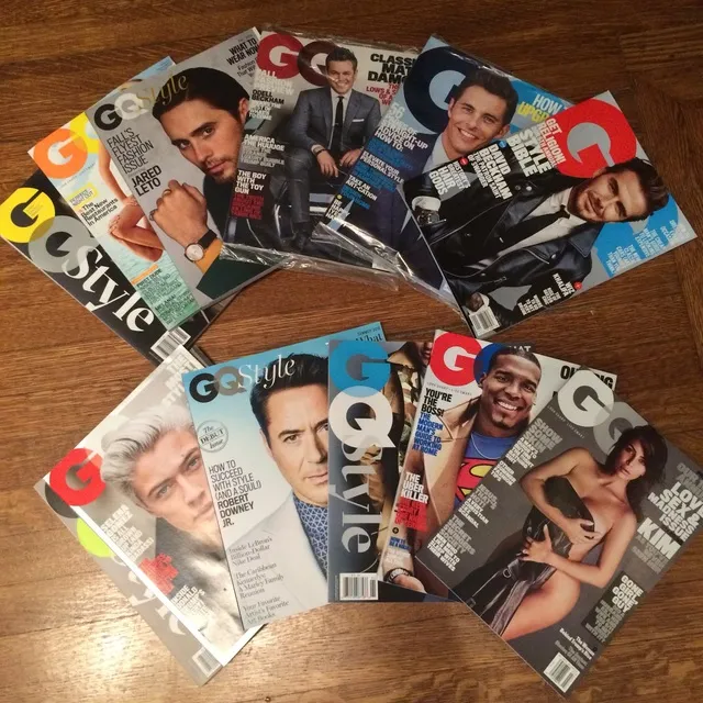 6 Issues Of GQ Magazine photo 1