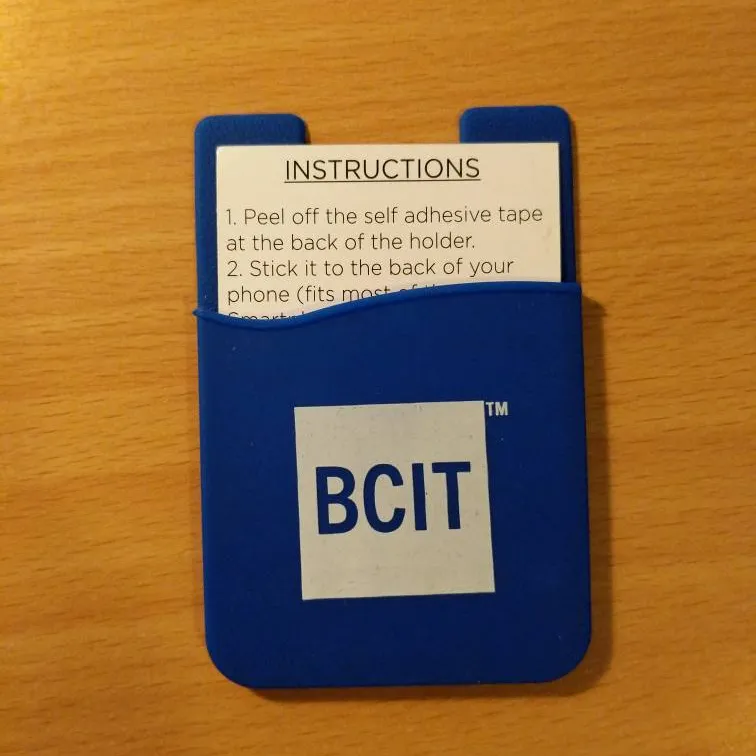 BCIT Card Holder photo 1