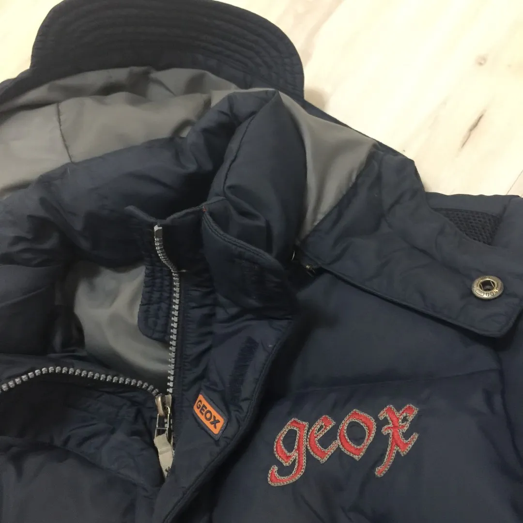 Geox Respira boys winter jacket with detachable hood photo 5