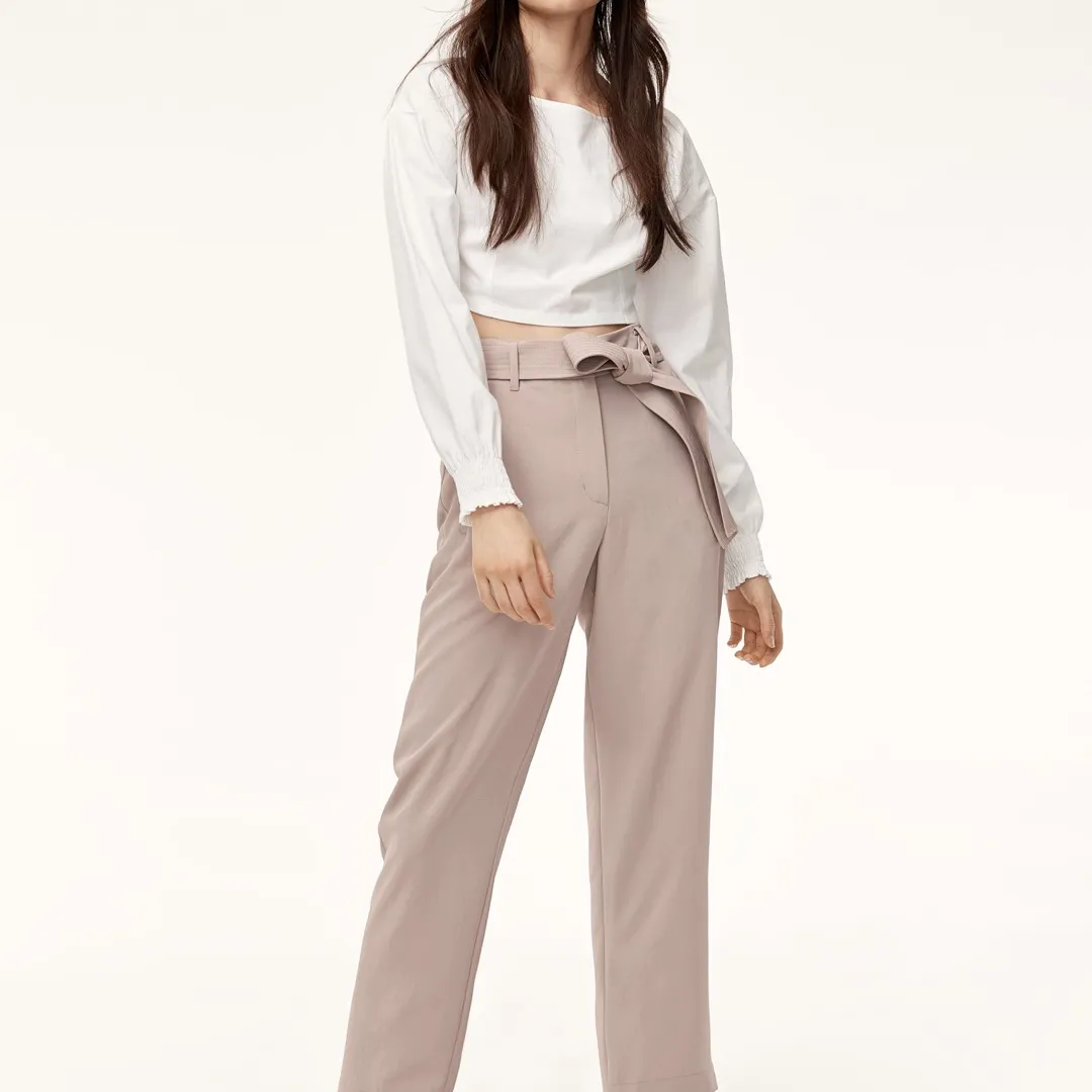 ISO: wilfred jallade Pants In Beige - Size 2 photo 1