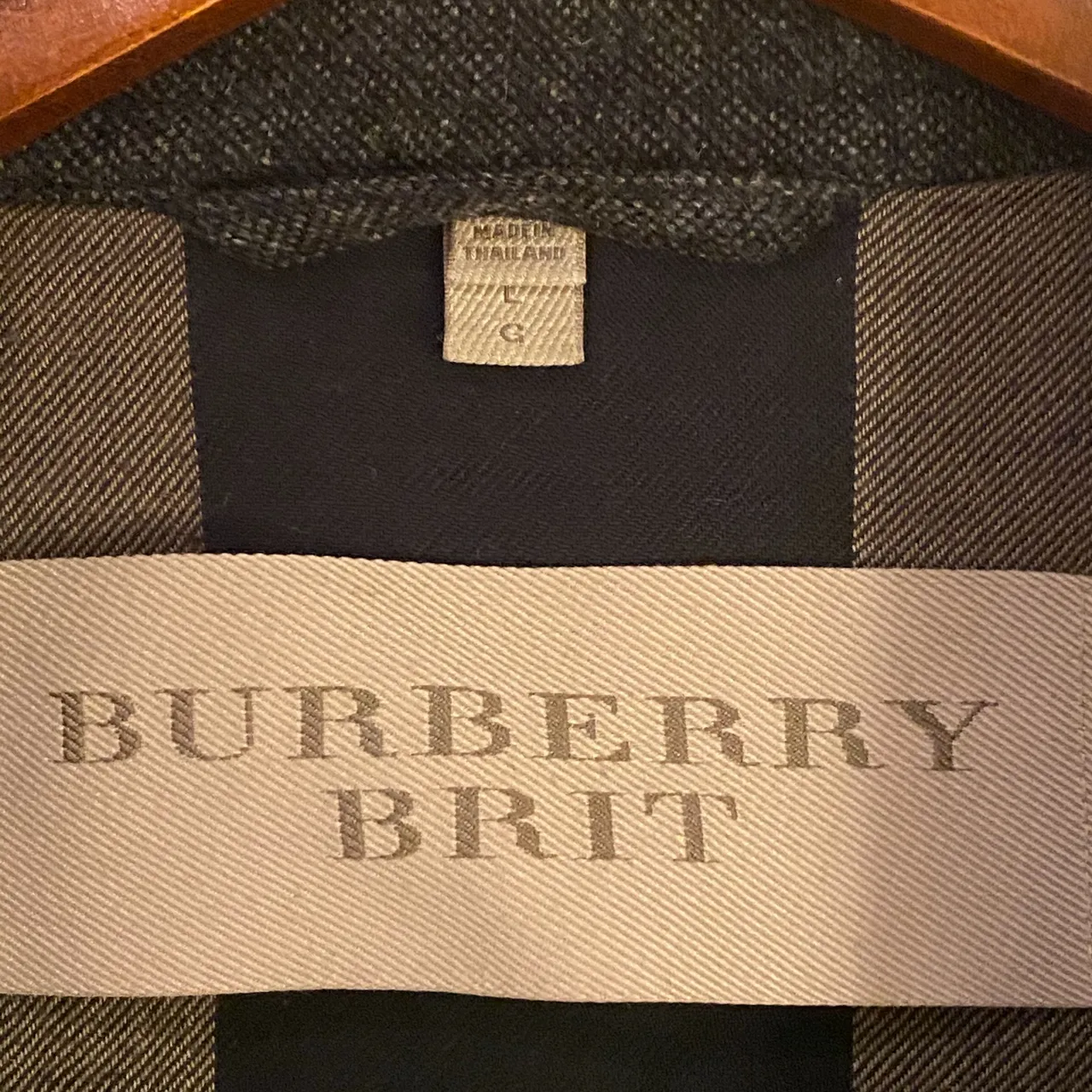 grey Burberry jacket blazer photo 4