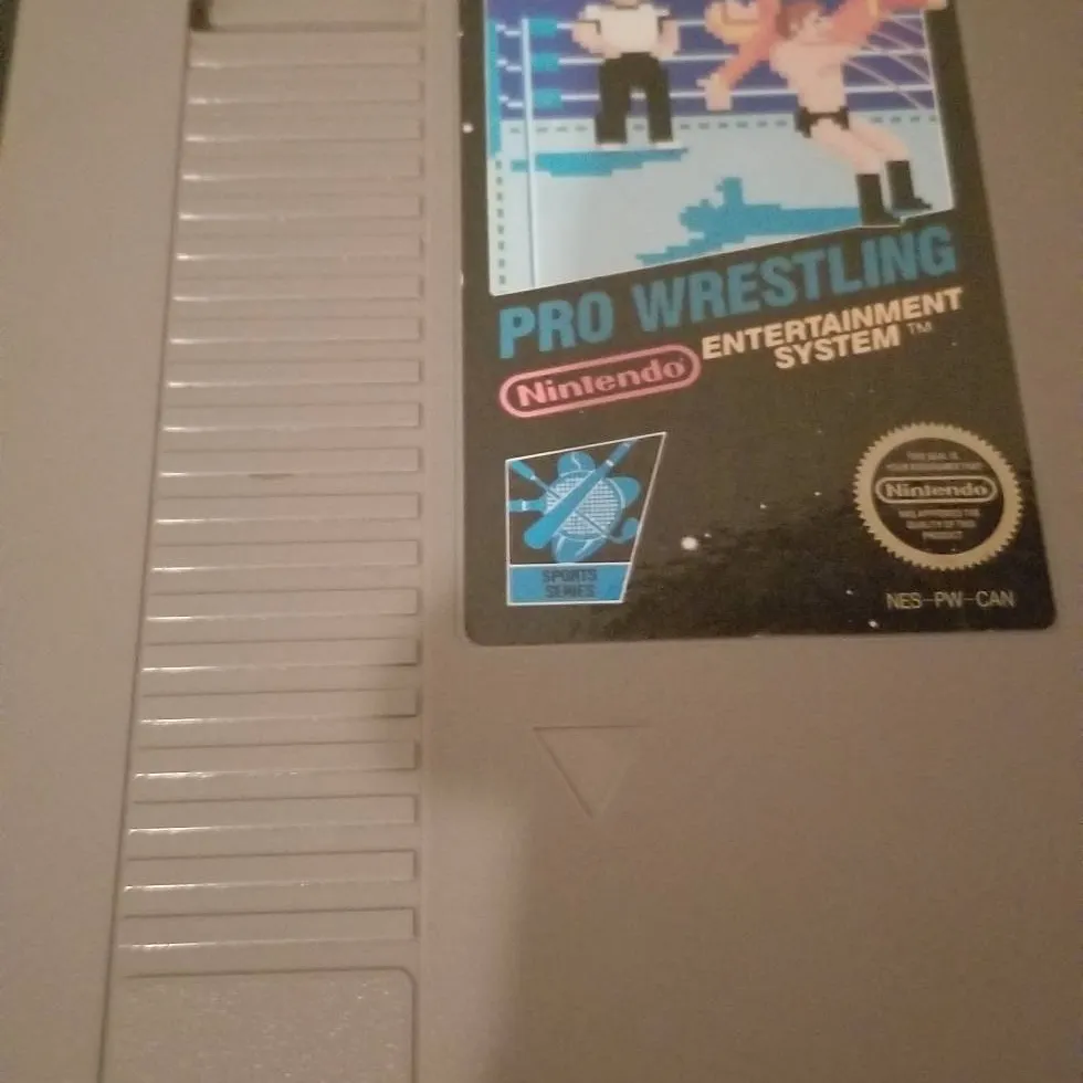 Pro Wrestling Nintendo NES photo 1