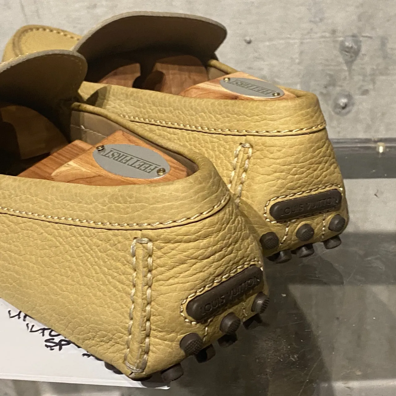 tan Louis Vuitton loafers photo 8
