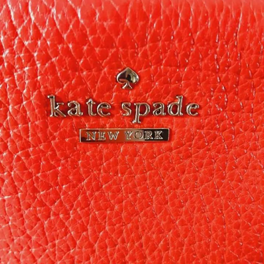 Kate ♠️Spade Pebble Leather Colorblock  Satchel - NEW photo 3