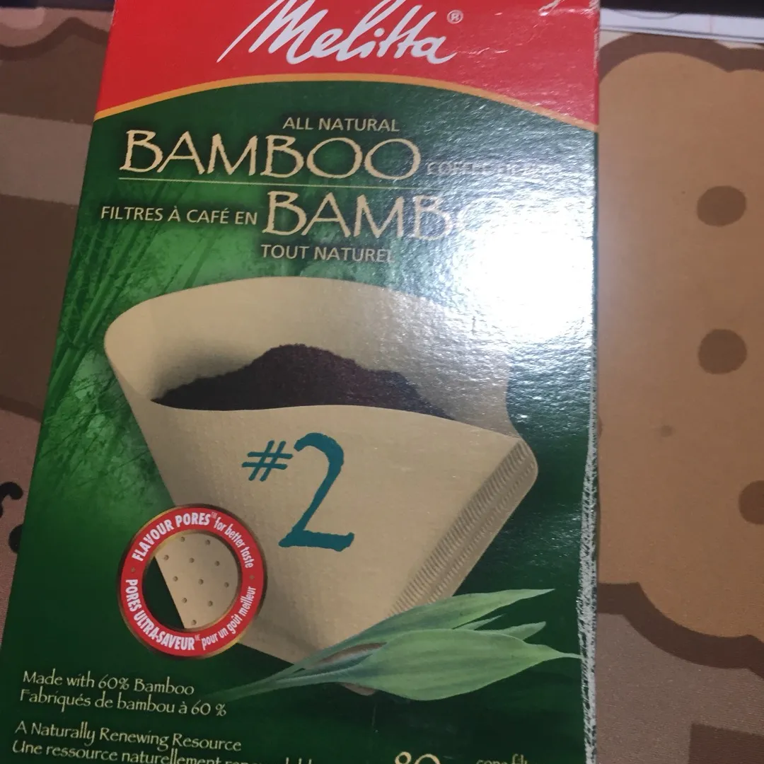 Melitta Bamboo Coffee Filters photo 1