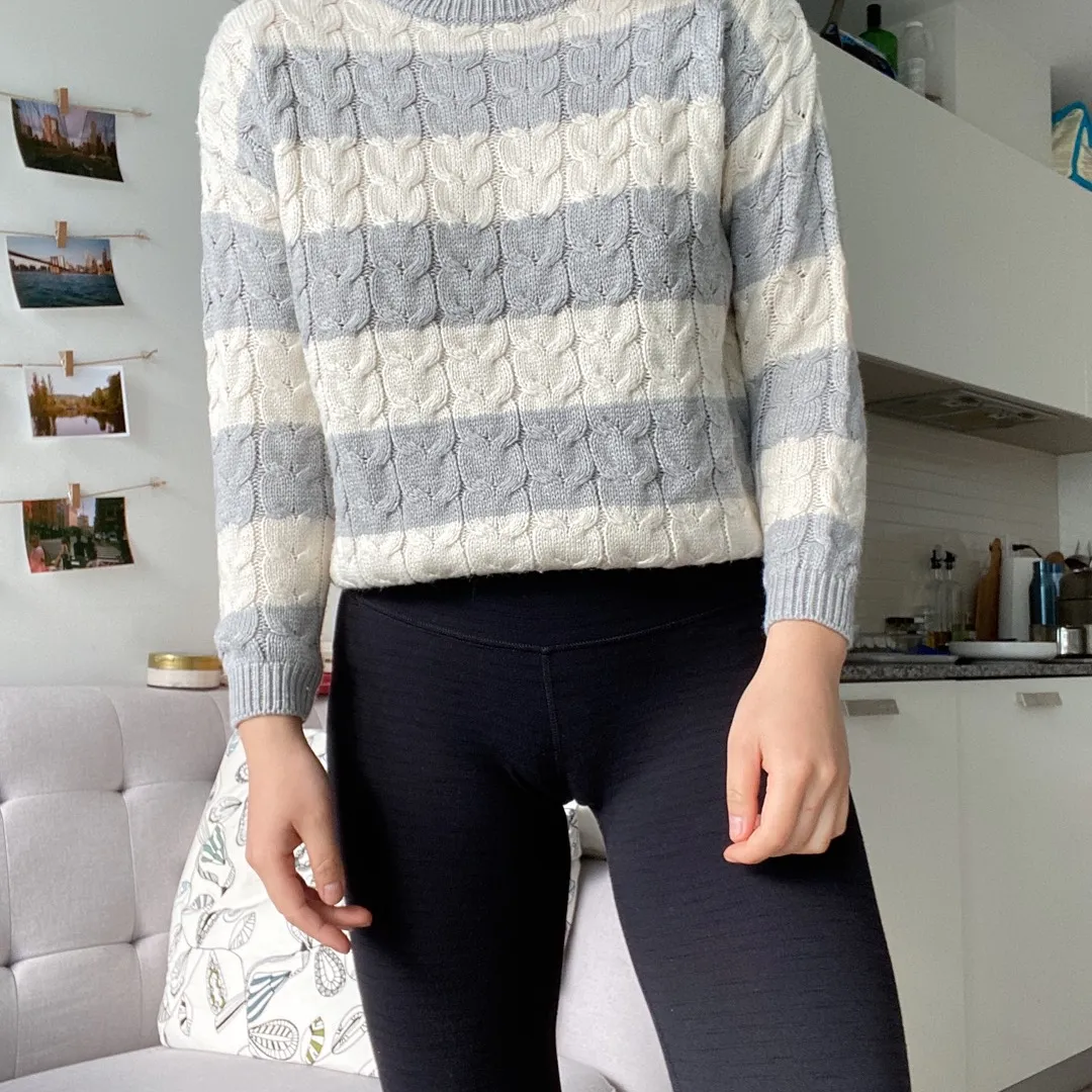 Mango Stripe Sweater Small (worn once) photo 1