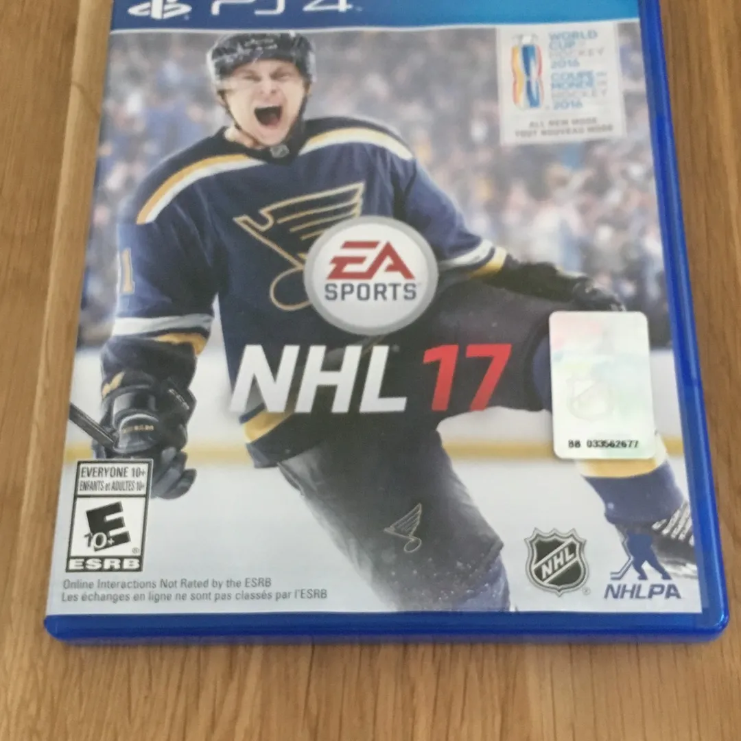 NHL17 for PS4 photo 1