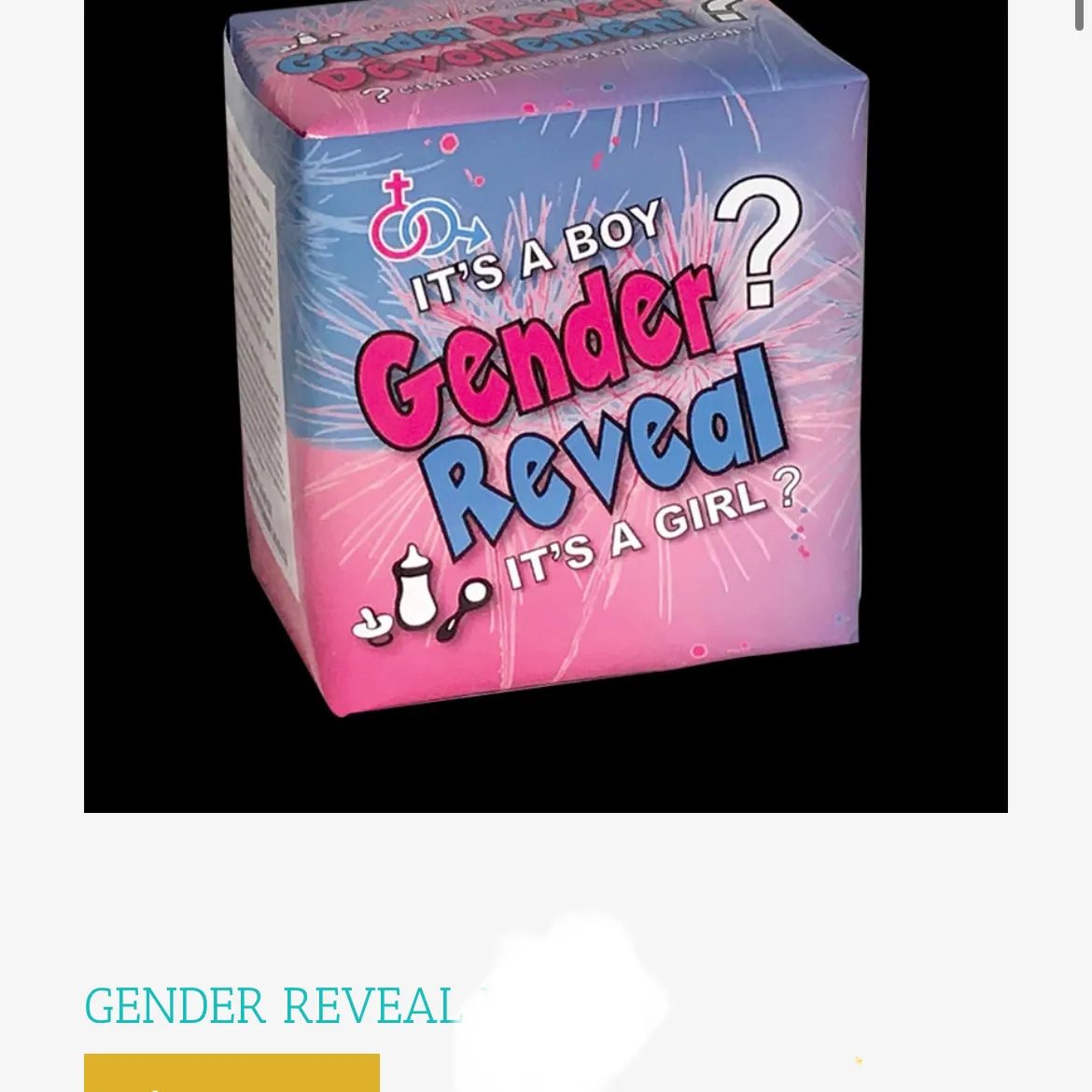 Gender reveal fireworks. Female. Girl. Pink photo 1