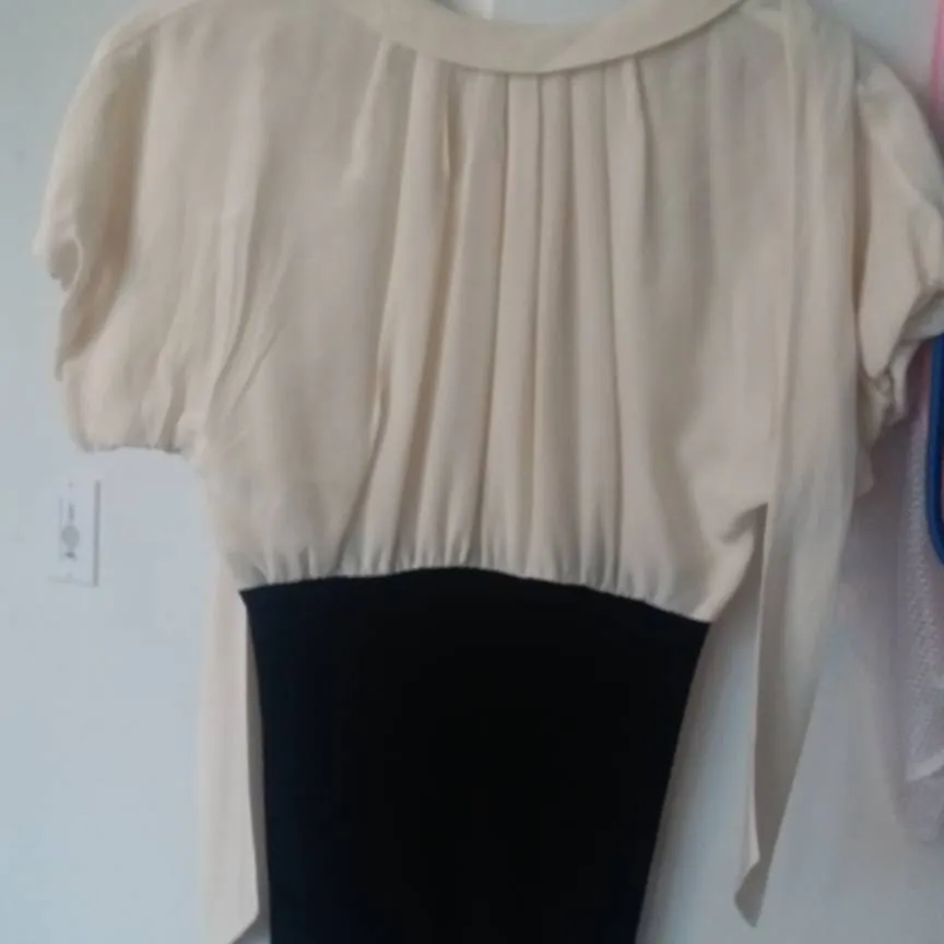 Xs Bcbg Silk Top. Dry Cleaned Only photo 1