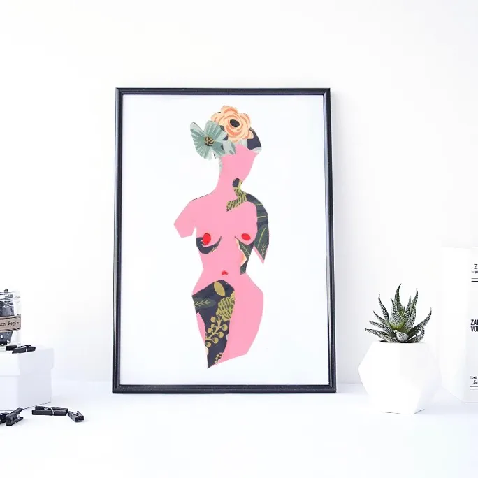 Female Nude Print By Camille Delor photo 1
