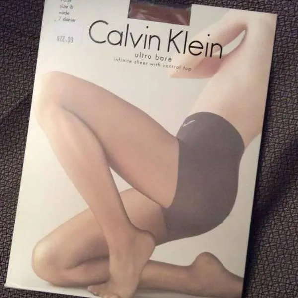 BNIB Calvin Klein Ultra Bare Sheer Tights photo 1
