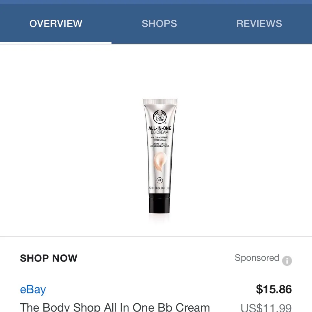 Body Shop All In One Bb Cream photo 1