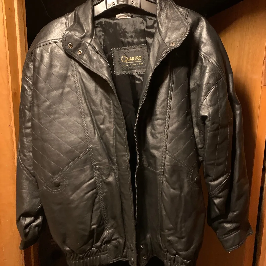 Vintage Leather Jacket photo 1