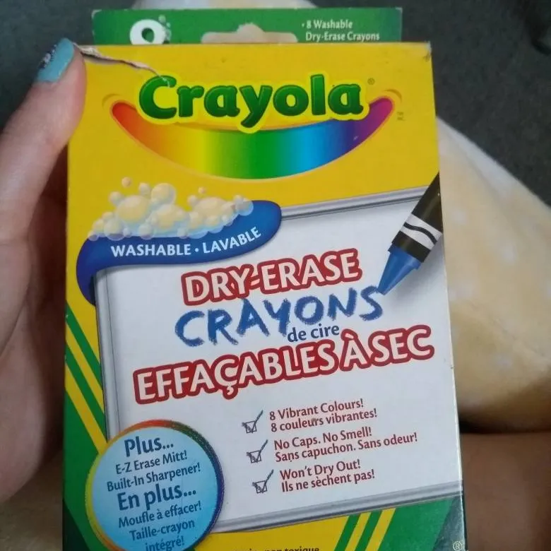 Dry erase crayons photo 1