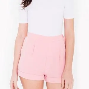 Pink American Apparel Crepe Shorts Size M photo 1