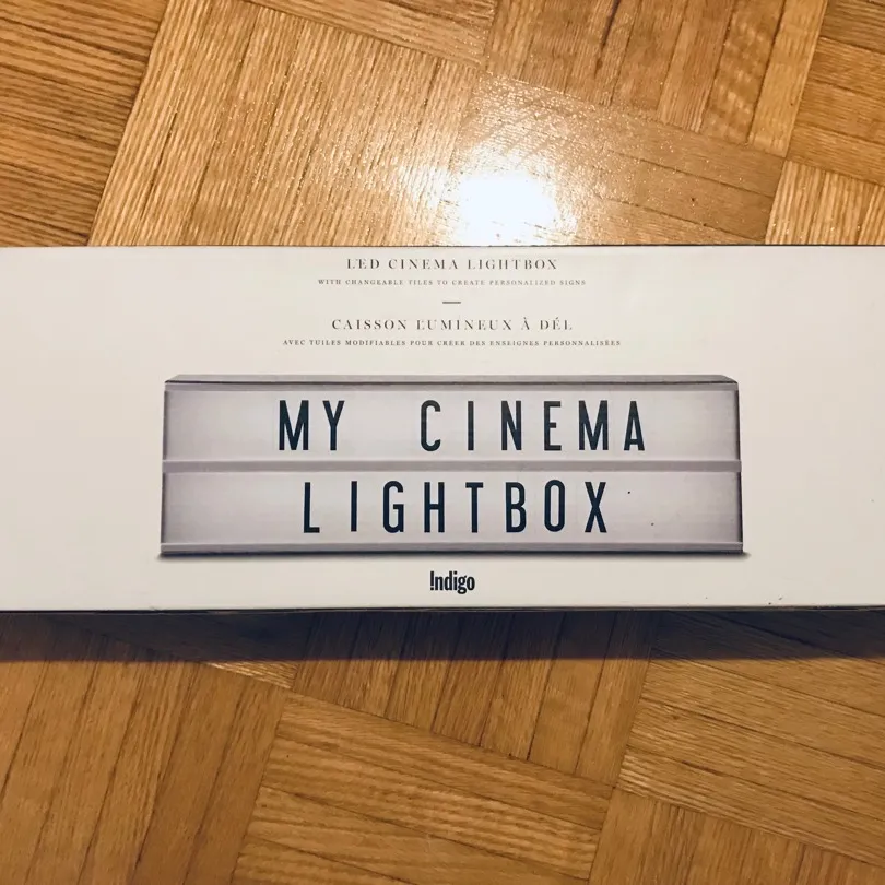 My Cinema Light box From Indigo photo 1