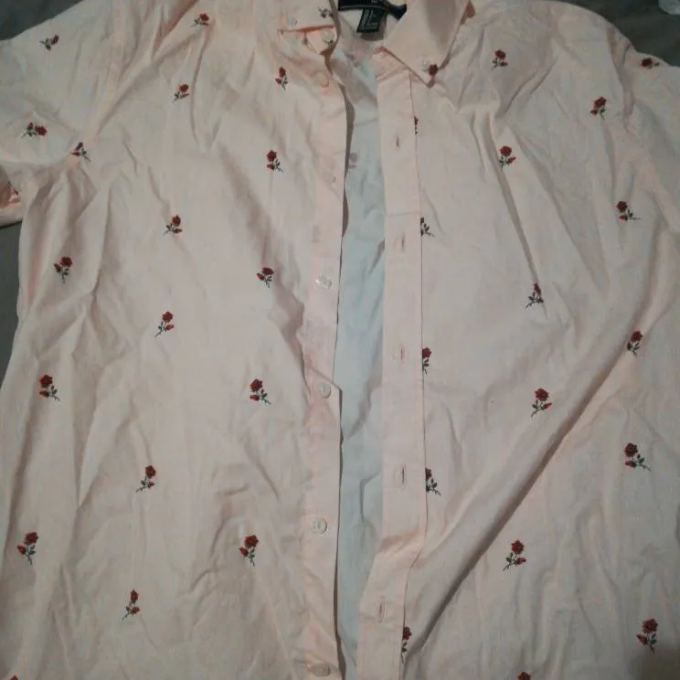 Size Small Forever 21 Button Up photo 1