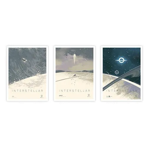 Interstellar Posters - Limited Edition - Kevin Dart 12"x16" photo 1