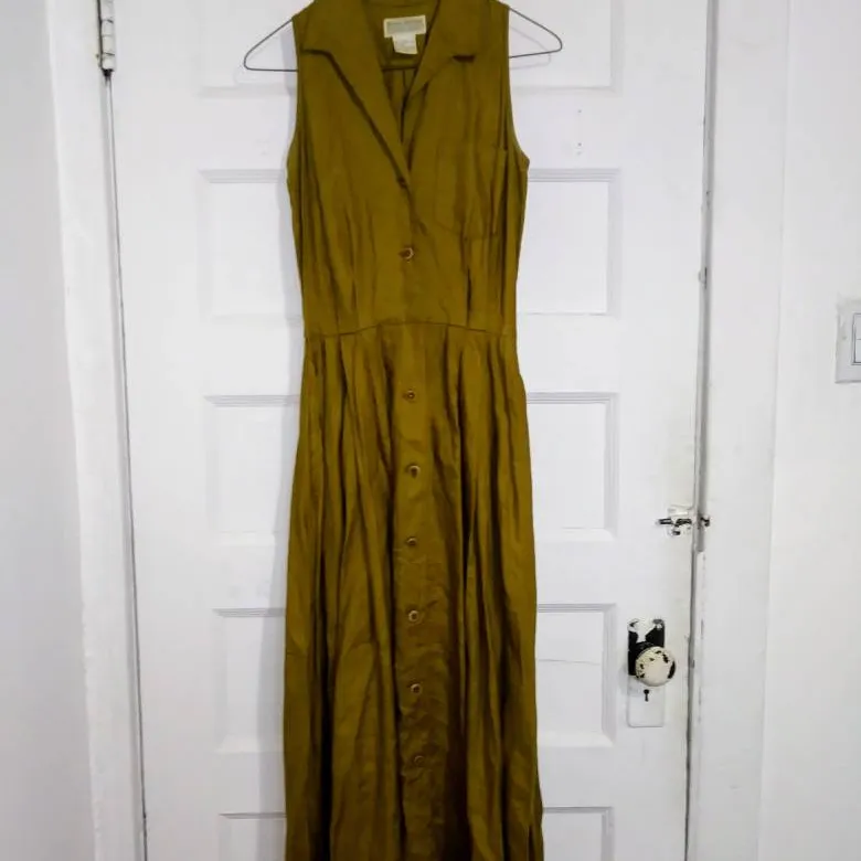 Georgeous Olive Dress - XS photo 1