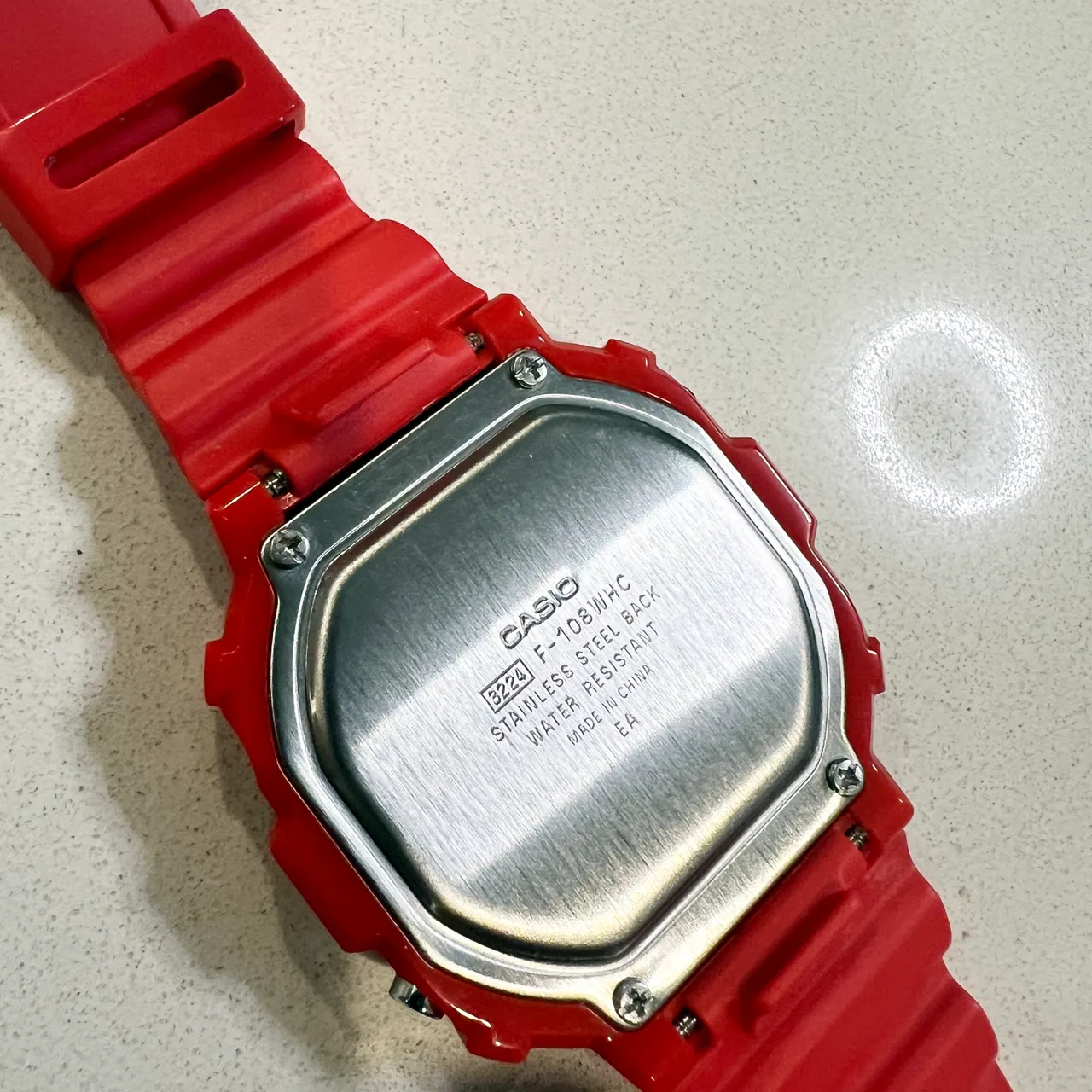 Red Casio Watch photo 4