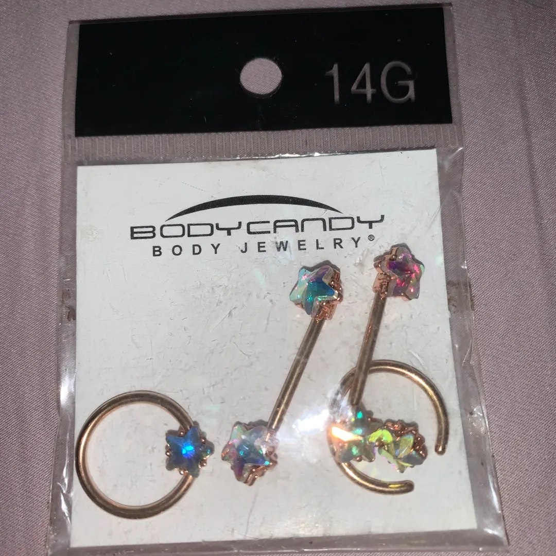 Body Candy Nipple Barbell/Ring photo 1