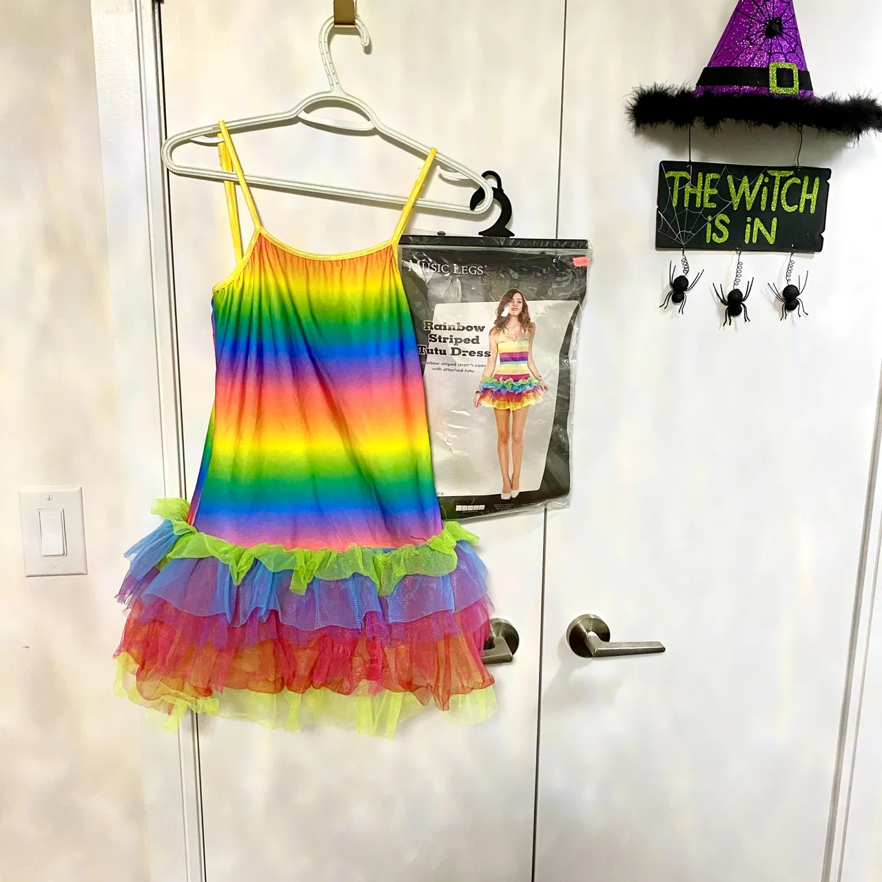 Rainbow Tutu Dress BNWT photo 1