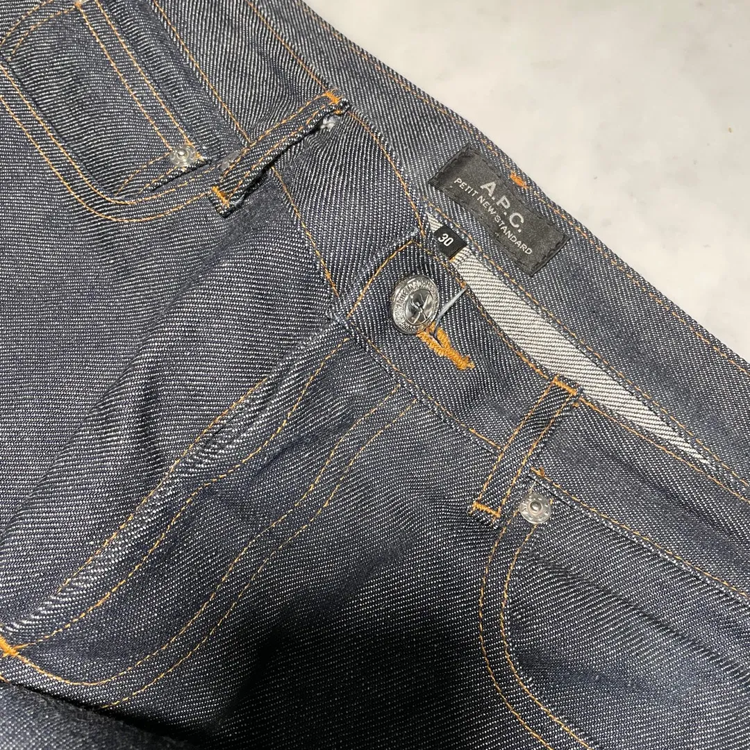 APC petit New Standard Men’s Jeans Raw Indigo photo 1