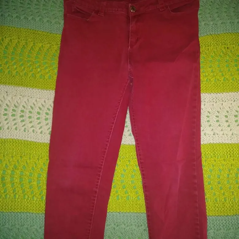 Tight Red Pants photo 1