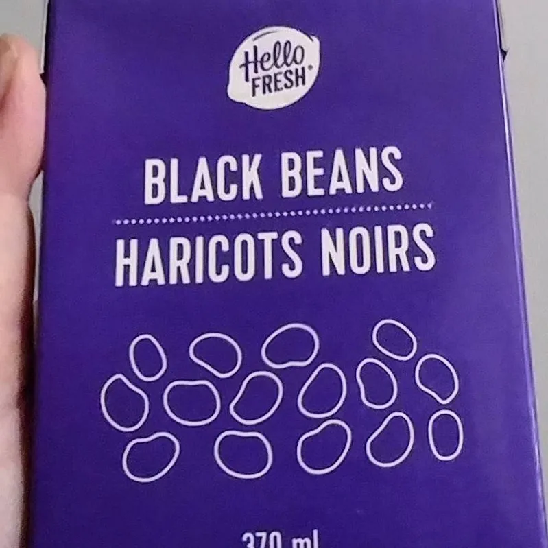 Hello Fresh black beans photo 1