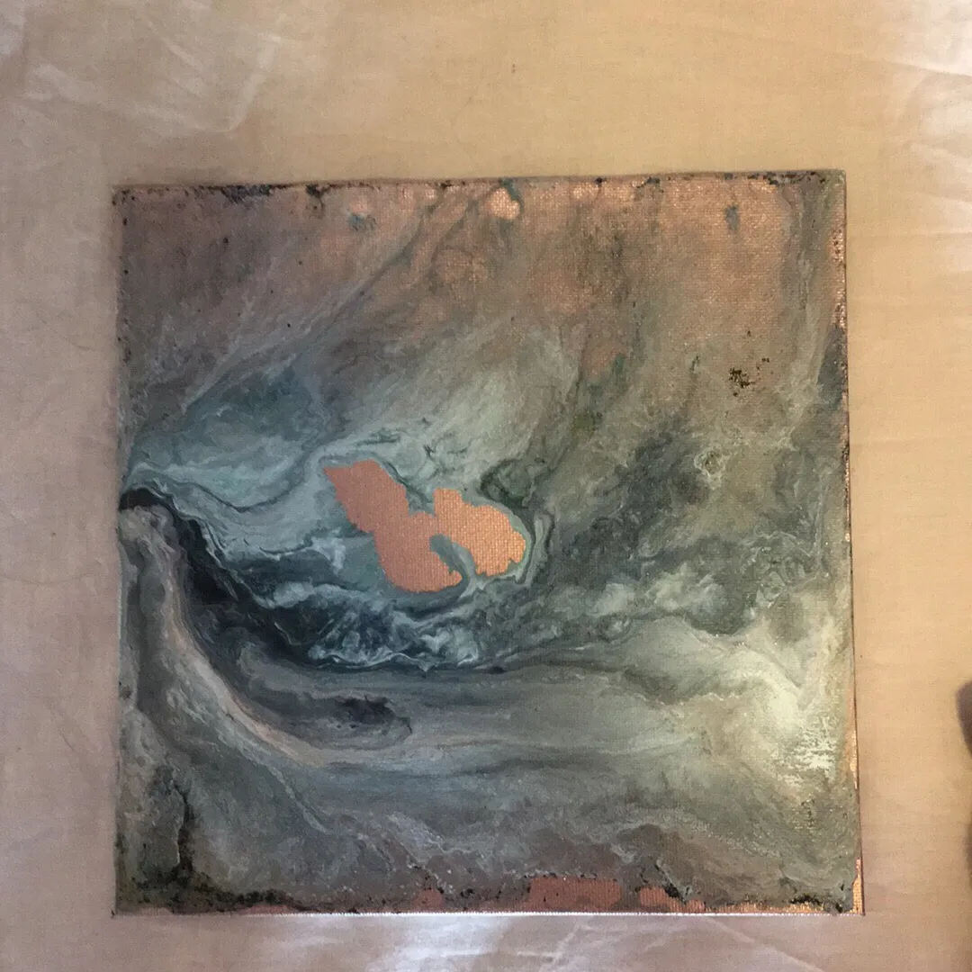 Acrylic Pour Painting photo 1