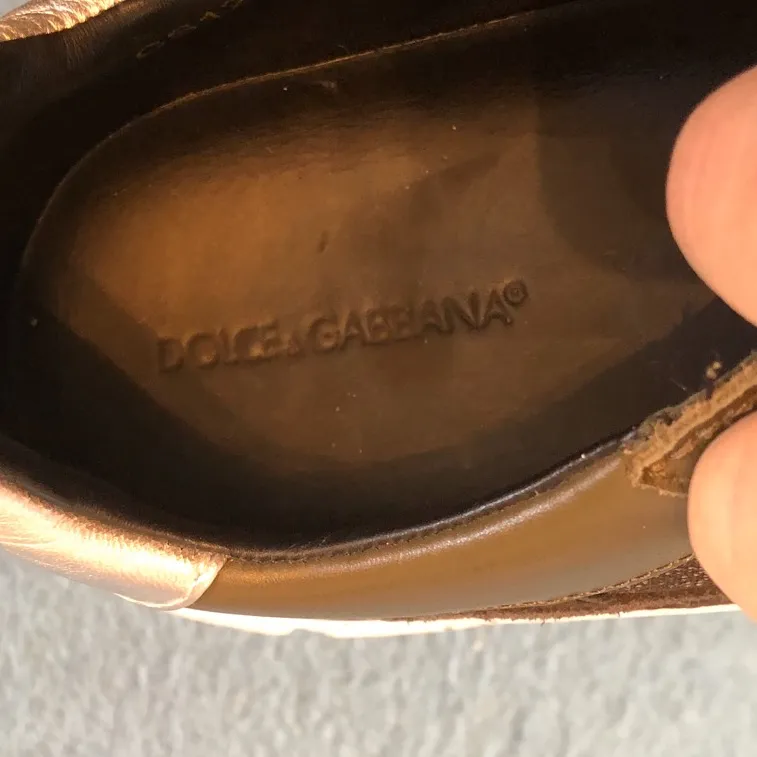 DOLCE AND GABBANA mens sneakers sz 10.5 photo 5