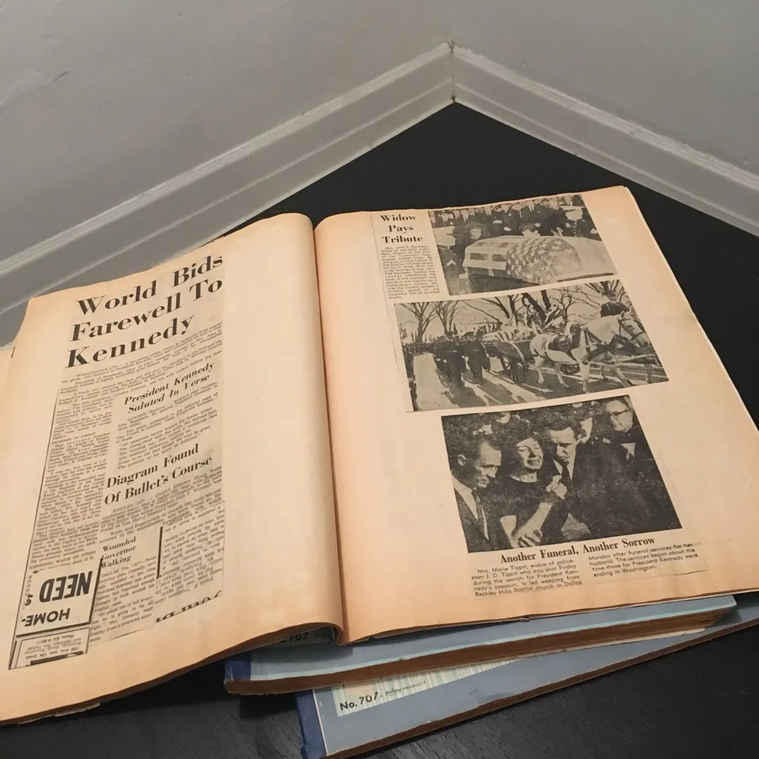 Assassination Of JFK Scrapbooks photo 1