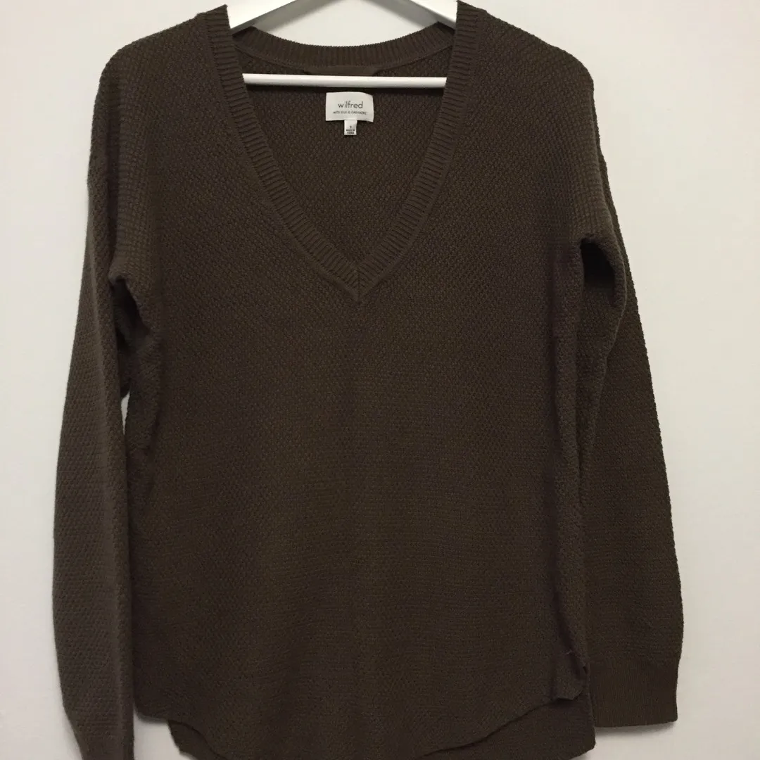 Wilfred V-neck Sweater - Size S photo 1