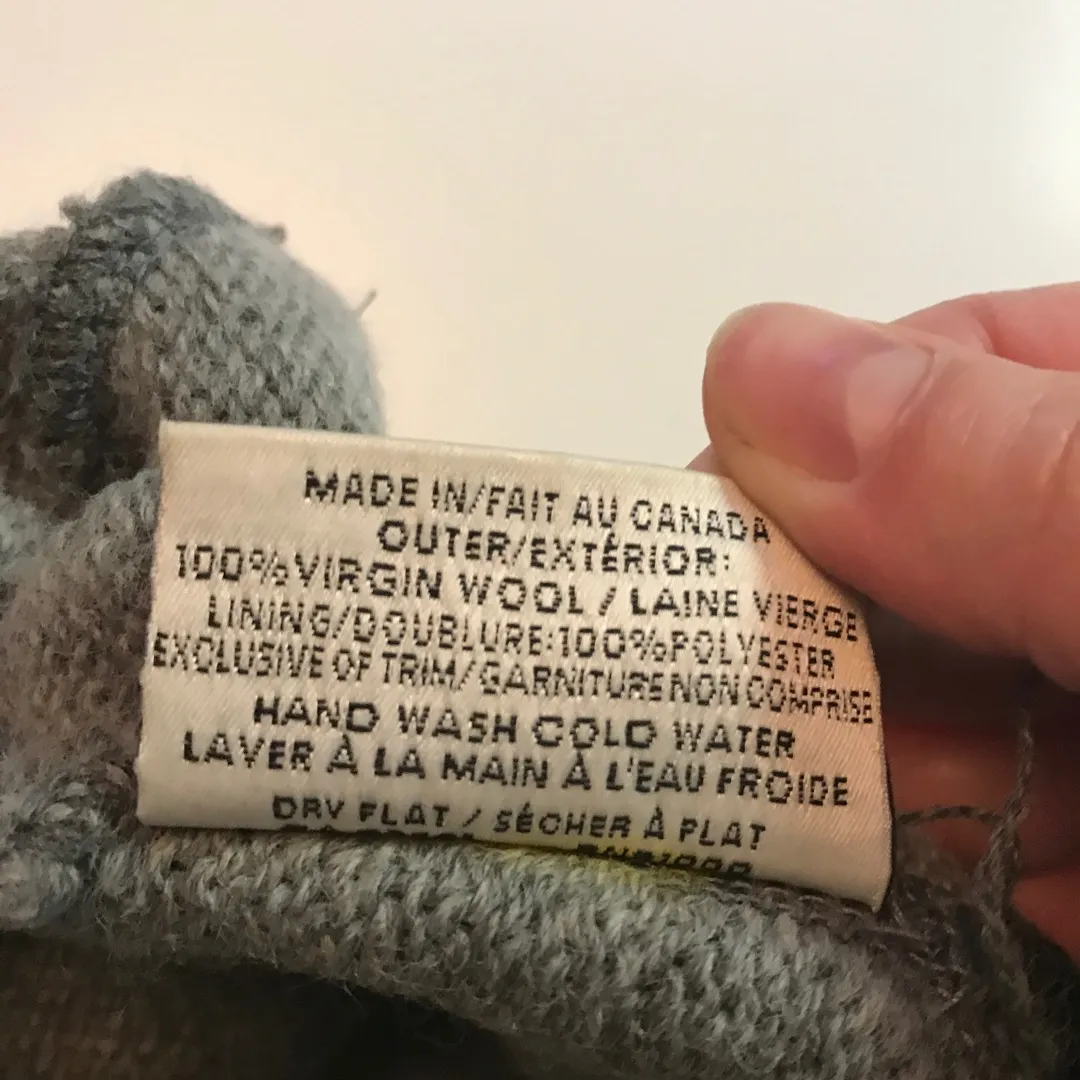 Made In Canada Wool Hat! photo 4