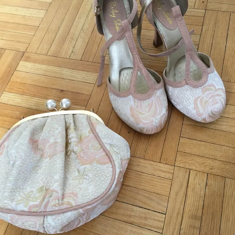 Ruby Shoo Wedding Shoes And Matching Purse photo 5