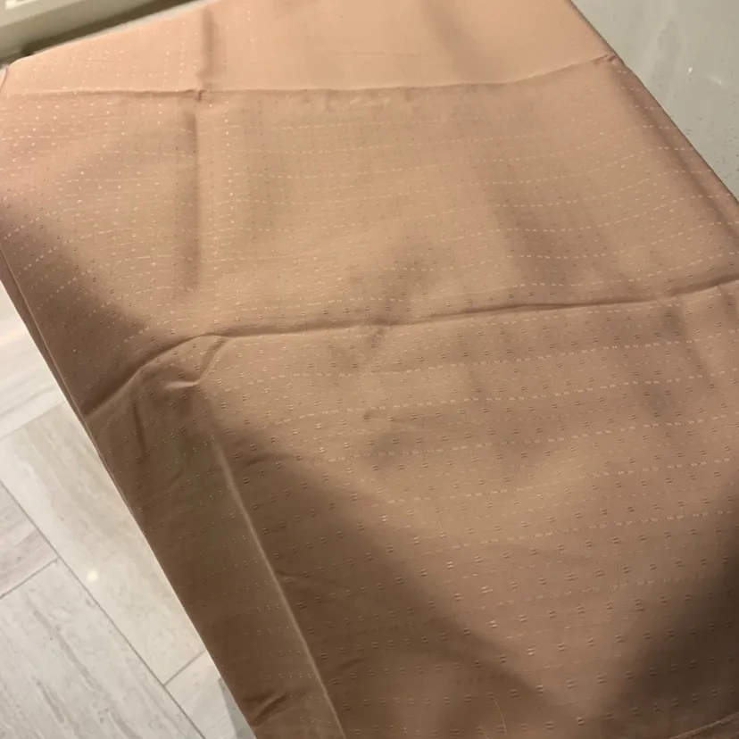 Square Dusty Rose / Blush 72 In Square Table Cloth photo 1